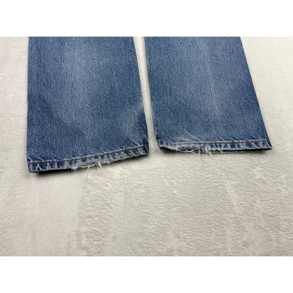 Levi's 505 Men's 35x30 Vintage **Tag Verified w/pics** jeans Blue Faded Denim